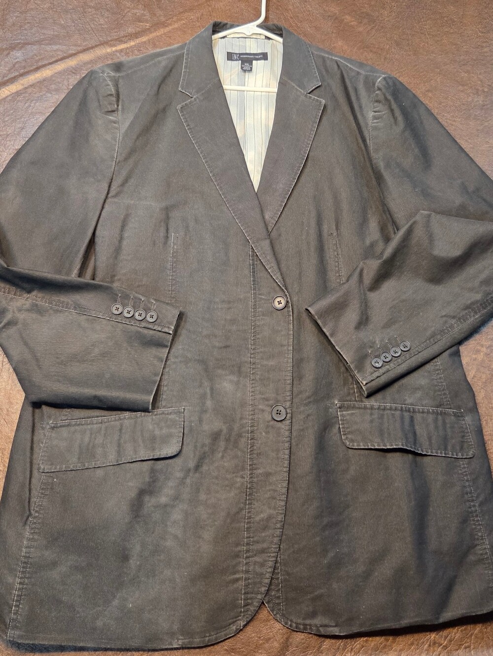 Black Denim Button Down Jacket